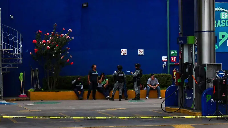 Ejército realiza cateo en gasolinera de la Zona Centro de Durango capital